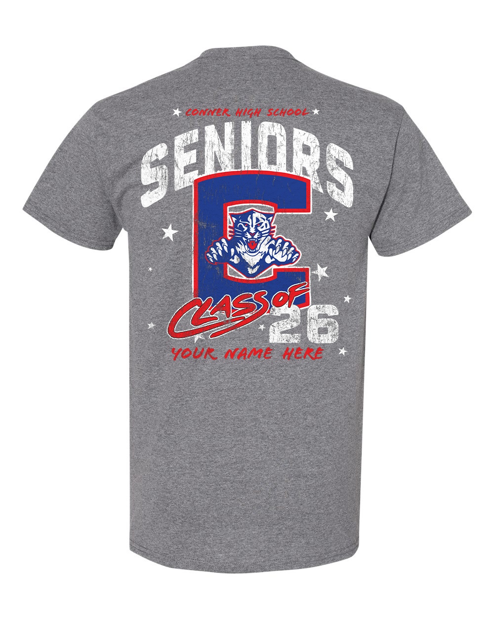 Conner High School Seniors Class of ’26 T-Shirt