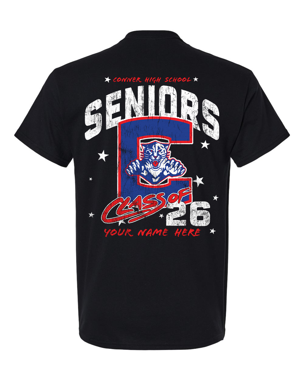 Conner High School Seniors Class of ’26 T-Shirt
