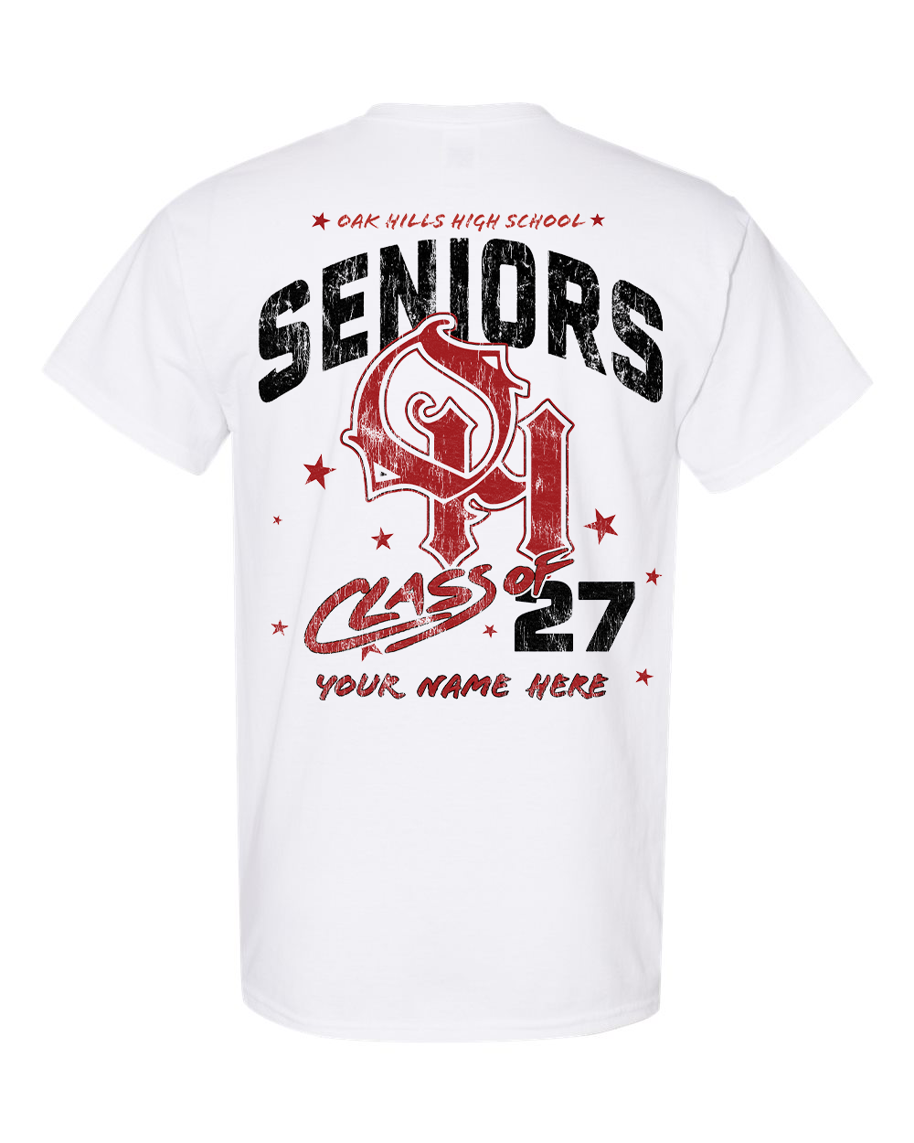 Oak Hills High School Seniors Class of 2027 T-Shirt
