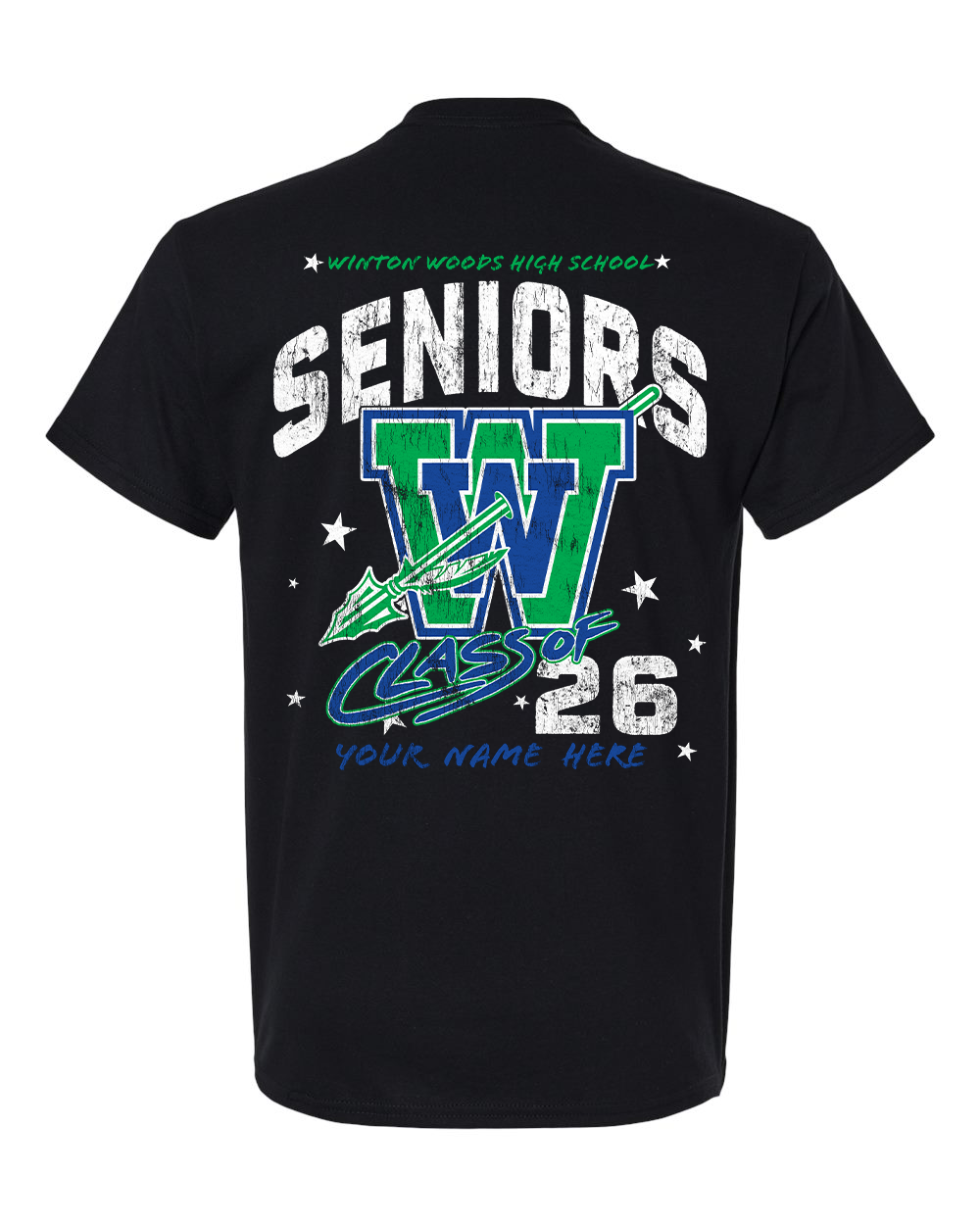 Winton Woods High School Seniors Class of 2026 T-Shirt