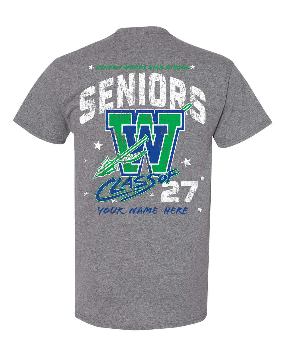 Winton Woods High School Seniors Class of 2027 T-Shirt