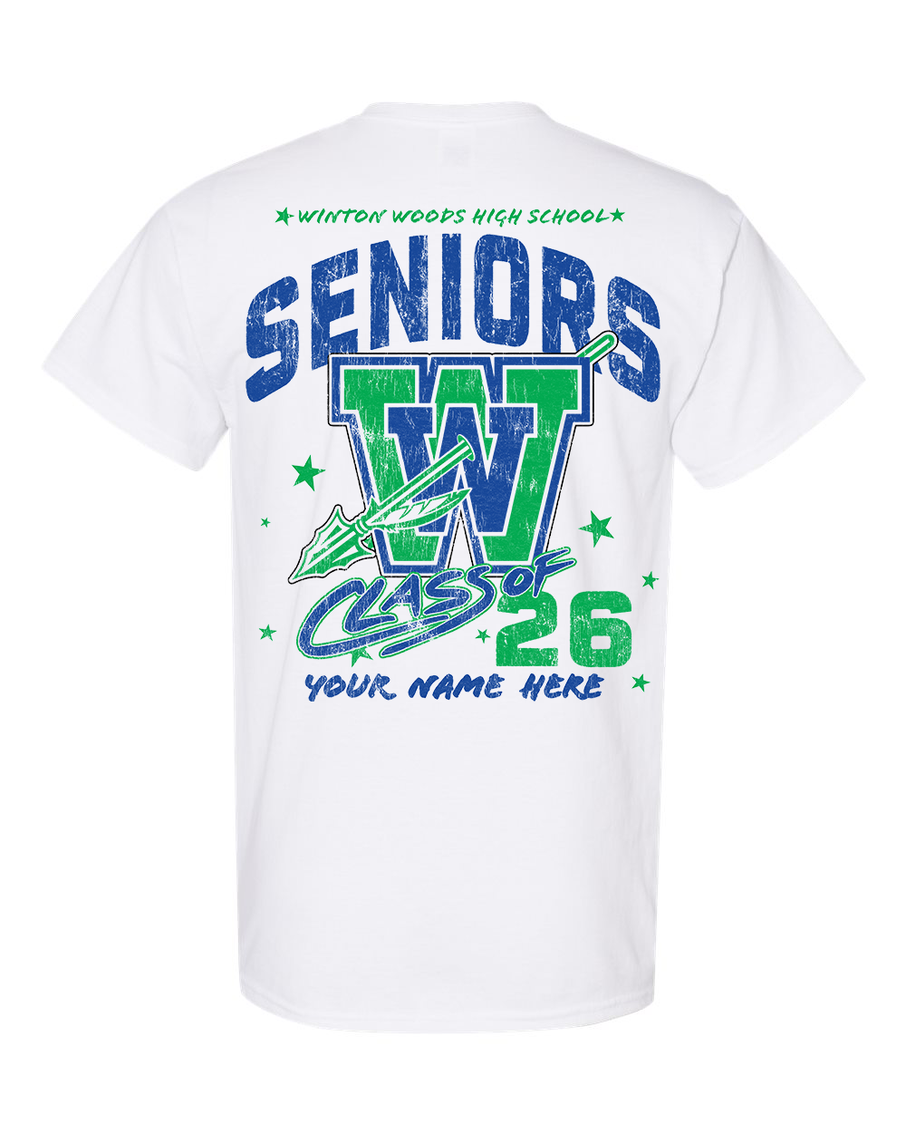 Winton Woods High School Seniors Class of 2026 T-Shirt